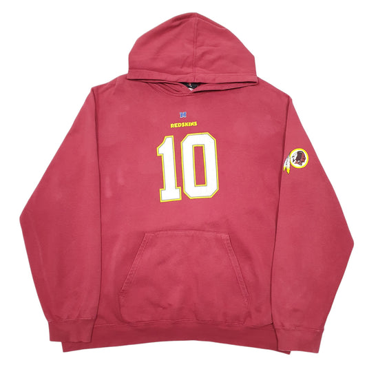 Mens Burgundy NFL Redskins Football USA Hoodie Jumper