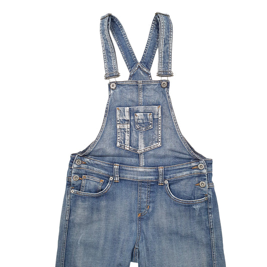 Womens Blue Non Branded Dungaree Trousers