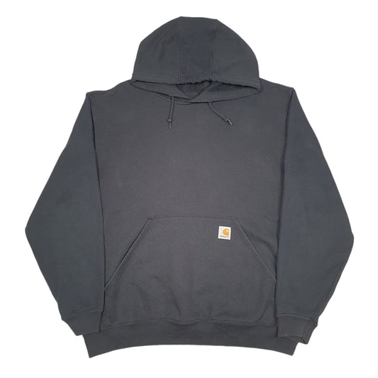 Mens Black Carhartt Workwear Hoodie Jumper
