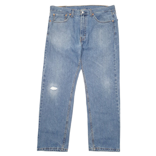 Mens Blue Levis 505 JeansW36 L29