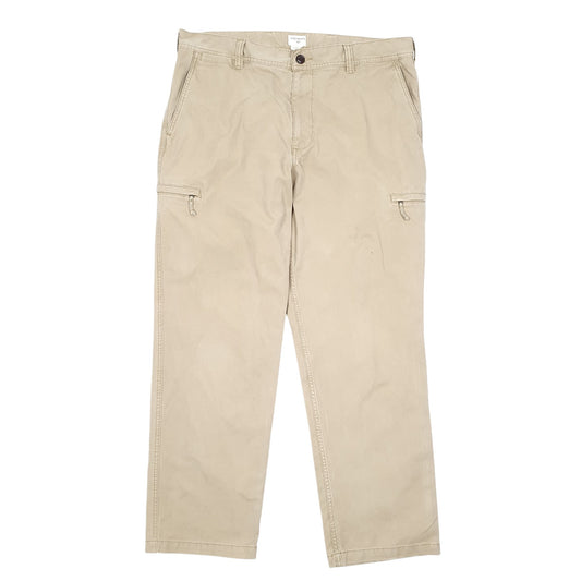Mens Beige Dockers Cargo Trousers