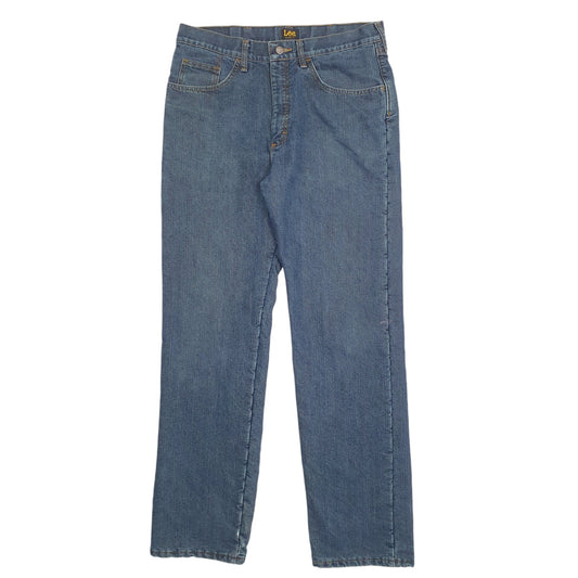Mens Blue Lee Lined Thermal Relaxed JeansW34 L34