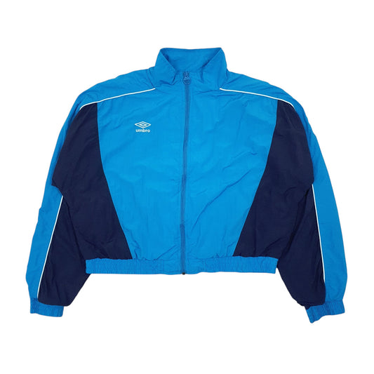 Womens Blue Umbro Croptop Coat
