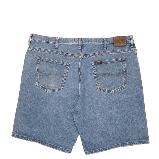Mens Blue Lee Denim Shorts