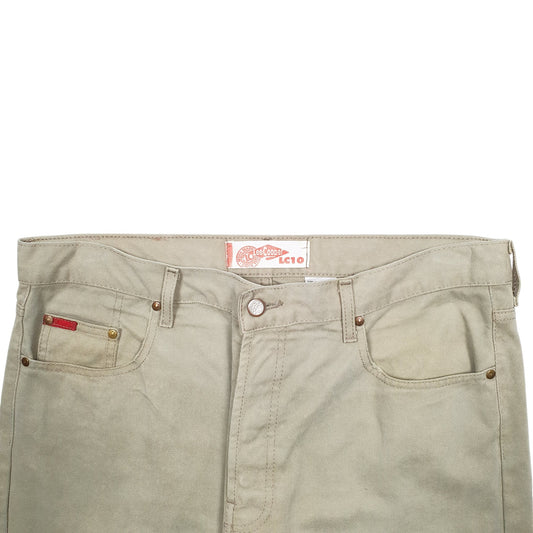 Mens Green Lee Cooper Casual JeansW38 L28