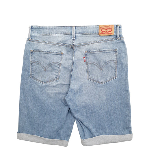 Womens Blue Levis Denim Shorts