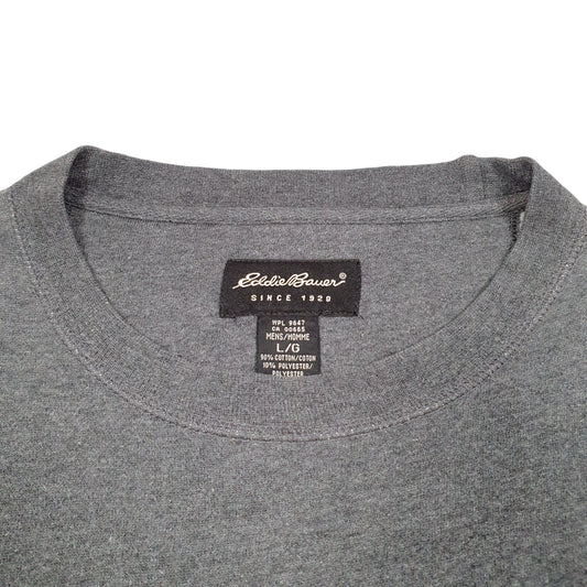 Mens Grey Eddie Bauer Crewneck Jumper