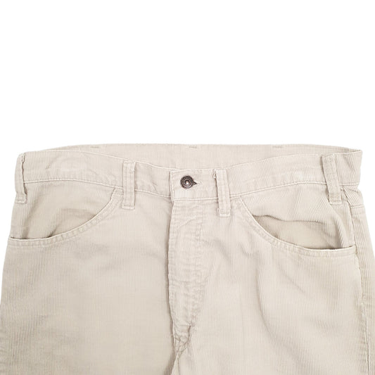 Mens Cream Levis Carpenter Trousers