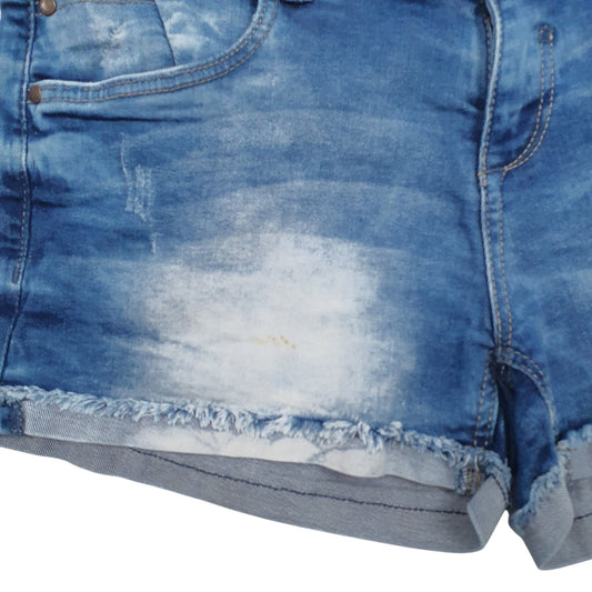 Womens Blue Unbranded Denim Shorts