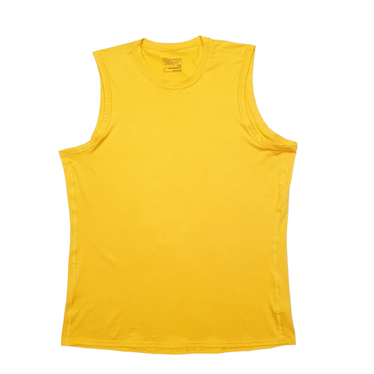 Mens Yellow Patagonia Active Sports Short Sleeve T Shirt
