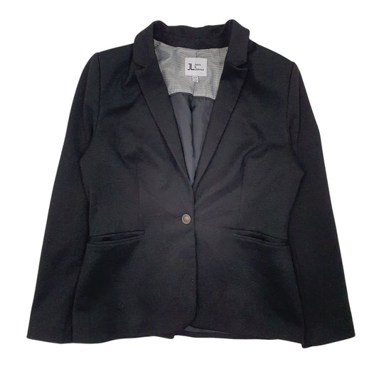 Womens Black Jules & Leopold Crewneck Coat