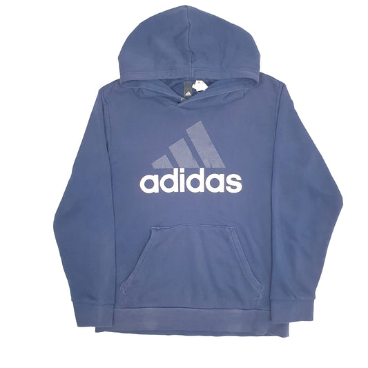 Mens Navy Adidas Hoodie Jumper
