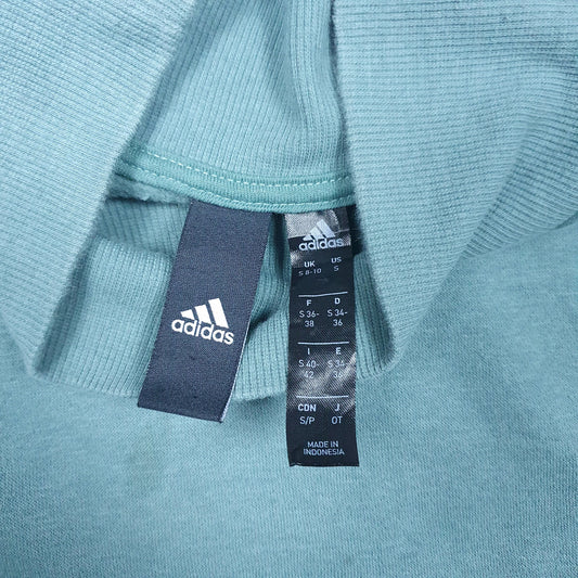 Womens Green Adidas Crewneck Jumper