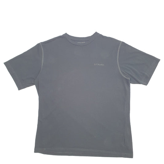 Mens Black Columbia Sportswear Active Omni Wick Short Sleeve T Shirt