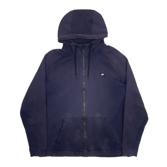Mens Navy Nike Full Zip Jumper