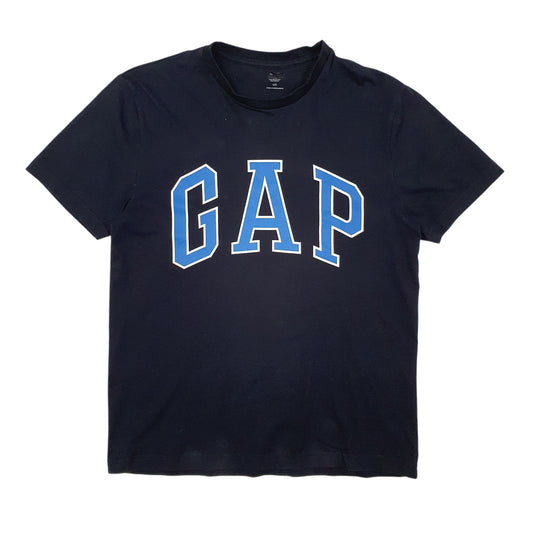 Mens Black Gap Spellout Short Sleeve T Shirt