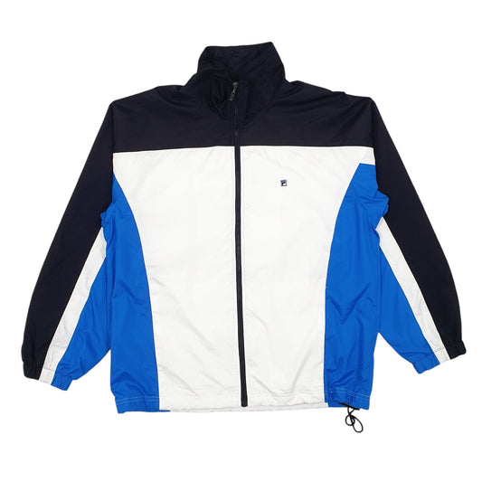 Womens White Fila Vintage Coat