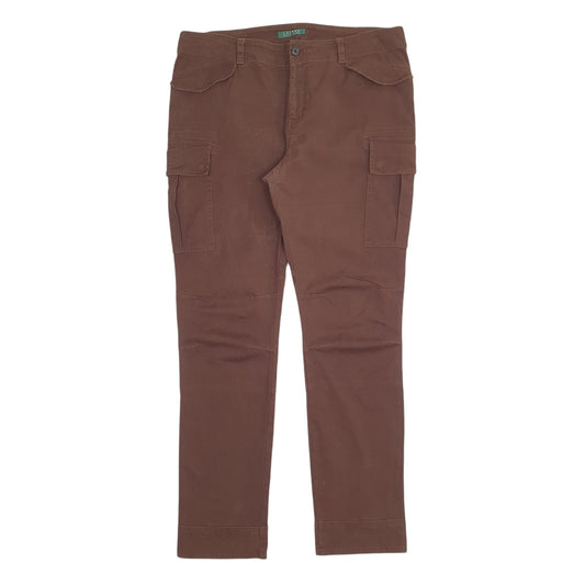 Womens Brown Polo Ralph Lauren Cargo Trousers