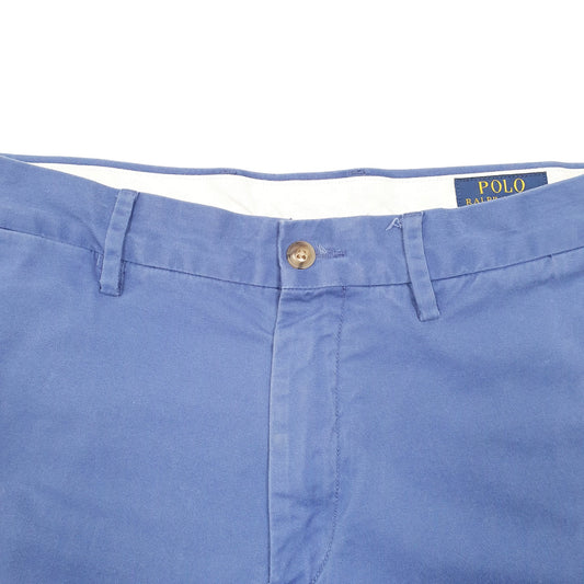 Mens Blue Polo Ralph Lauren Stretch Classic Chino Trousers