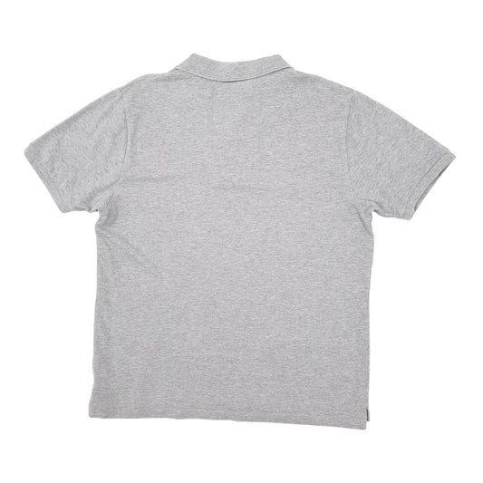 Mens Grey Quba & Co Short Sleeve Polo Shirt