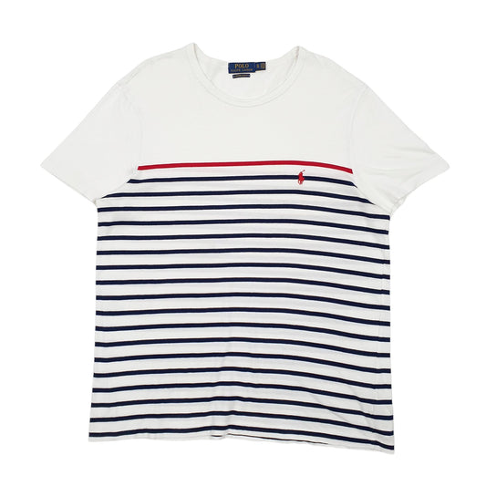 Mens White Polo Ralph Lauren Short Sleeve T Shirt