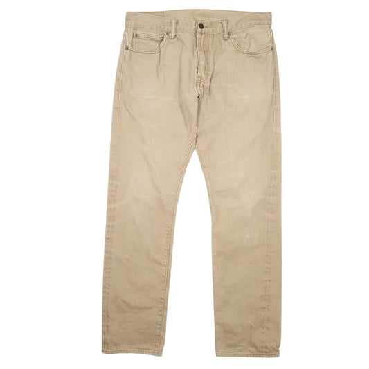 Mens Beige Levis Casual JeansW36 L34