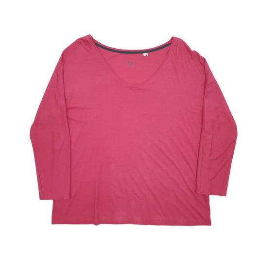 Womens Pink Boden Long Sleeve T Shirt