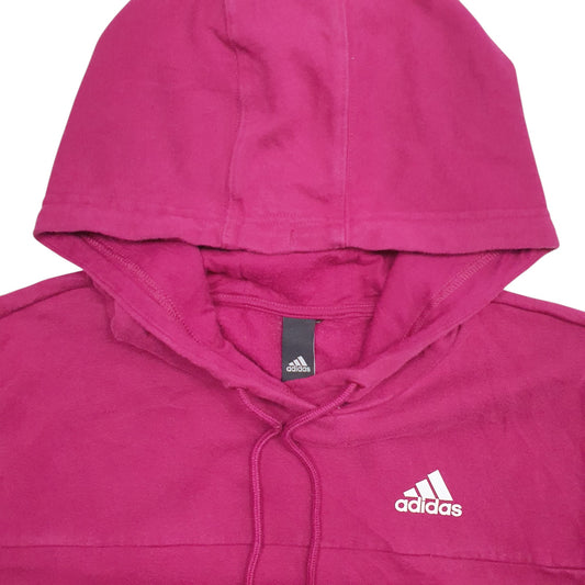 Mens Purple Adidas Hoodie Jumper