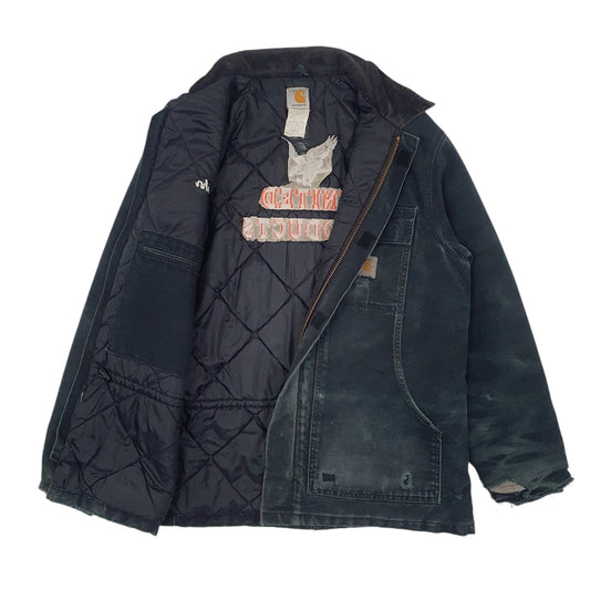 Mens Black Carhartt C03 BLK United Products Coat