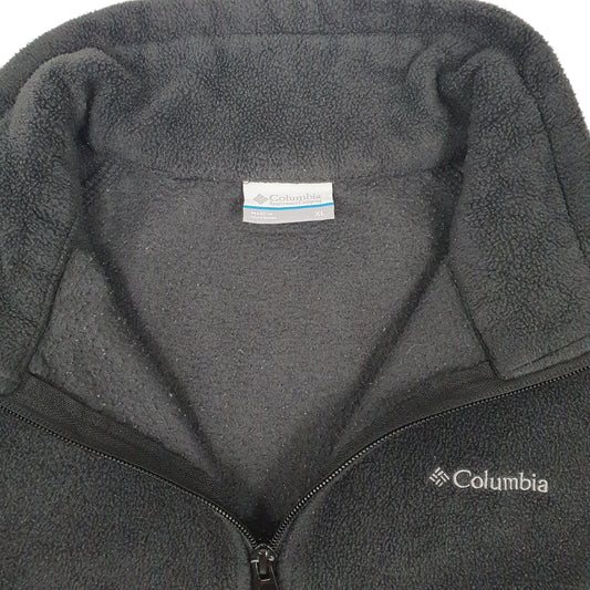 Womens Black Columbia Full Zip Jumper