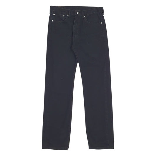 Mens Black Levis 505 JeansW32 L32