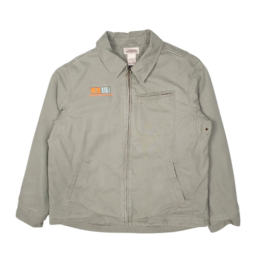 Mens Green L.L.Bean Katahdin Iron Works Detroit Workwear Coat