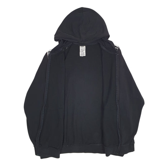Mens Black Adidas Full Zip Jumper