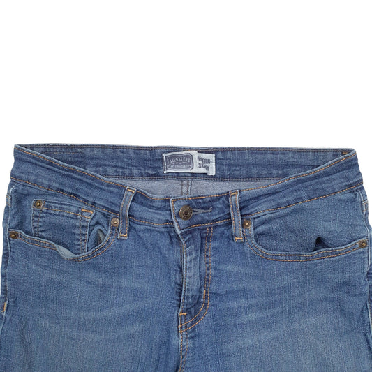 Womens Blue Levis Signature Stretch Fit Modern JeansW30 L28