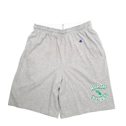 Womens Grey Champion North Texas Sweat Shorts