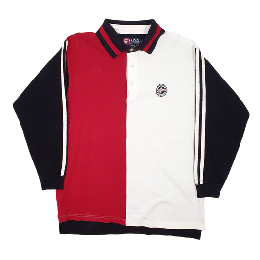 Mens White Ralph Lauren Long Sleeve Polo Shirt