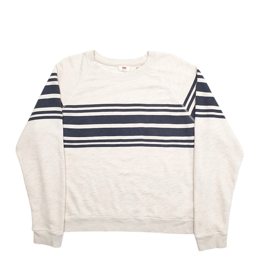 Womens Cream Levis Crewneck Jumper
