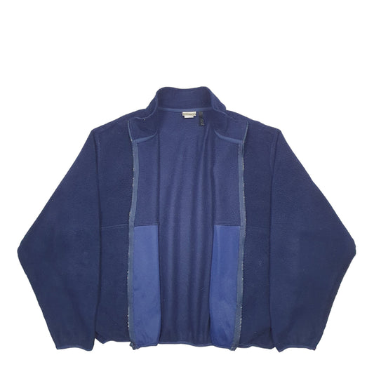 Womens Navy L.L.Bean Full Zip Jumper