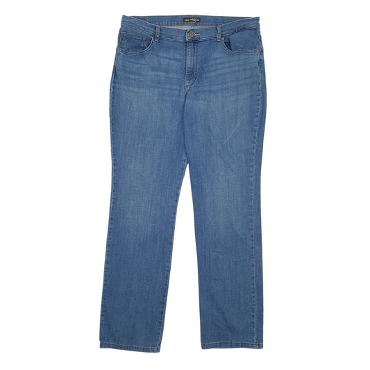 Womens Blue Lee Relaxed Fit JeansW36 L32