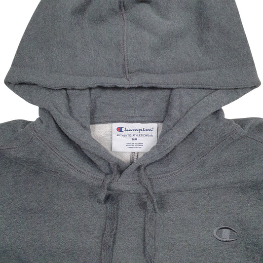 Mens Grey Champion Hoodie Jumper