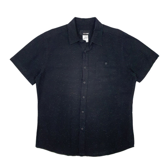 Mens Black Amplify Short Sleeve Shirt