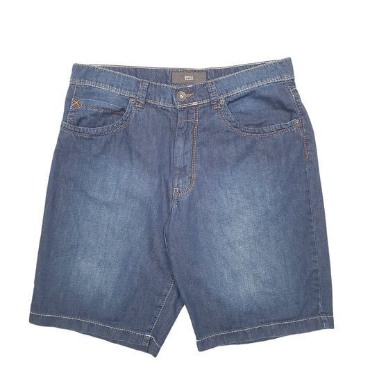 Mens Blue Brax Denim Shorts