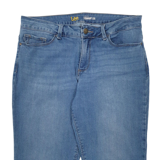 Womens Blue Lee Perfect Fit JeansW33 L32