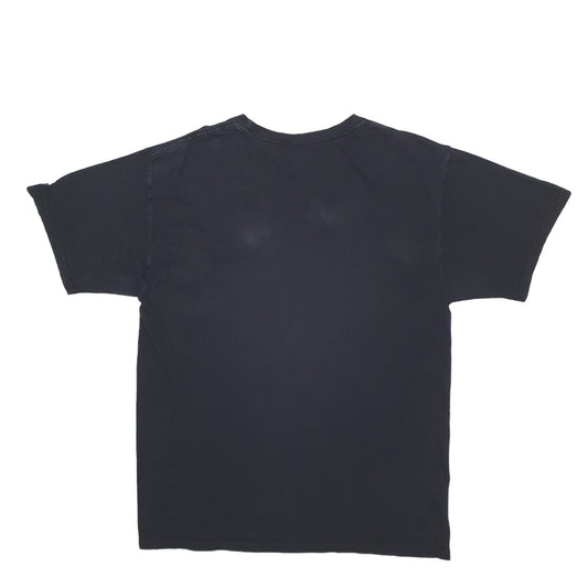Mens Black Champion Short Sleeve T Shirt