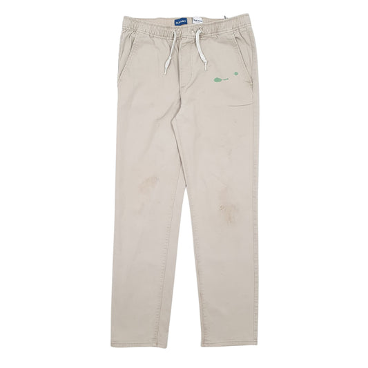 Mens Beige Old Navy Taper Jogger Trousers