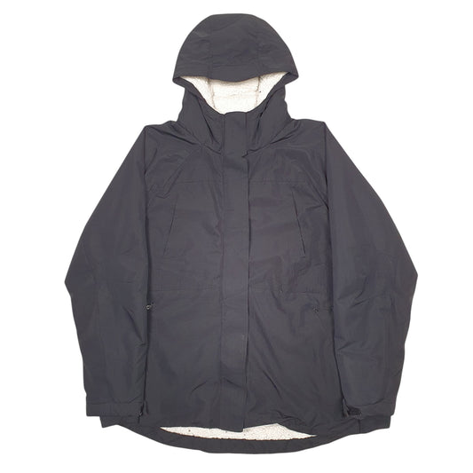 Mens Black Champion Lined Coat