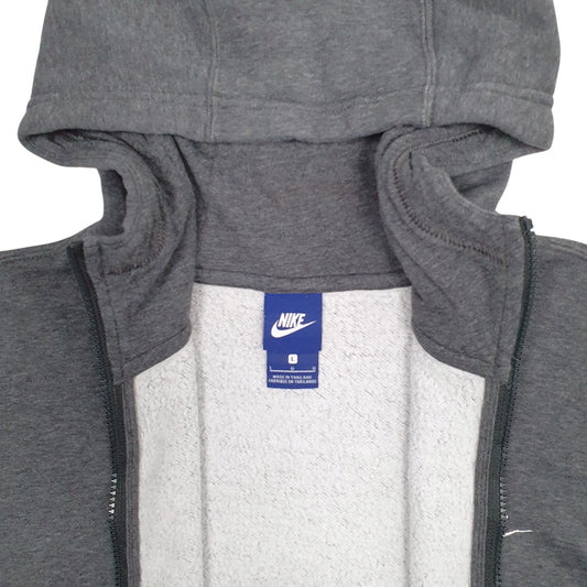 Mens Grey Nike Full Zip Jumper