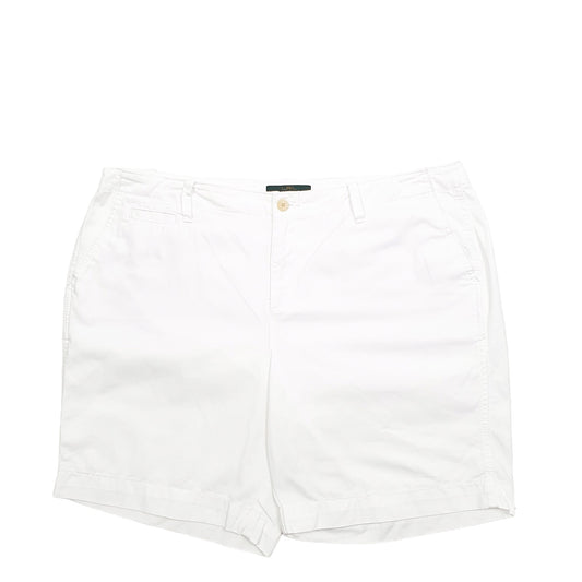 Womens White Ralph Lauren Chino Shorts