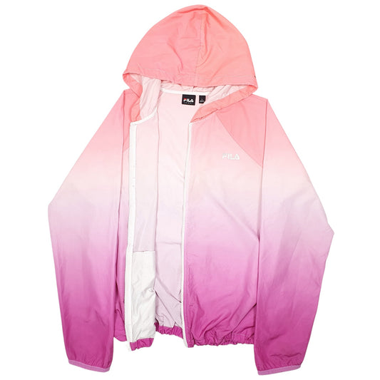 Womens Pink Champion Hooded Lightweight Coat