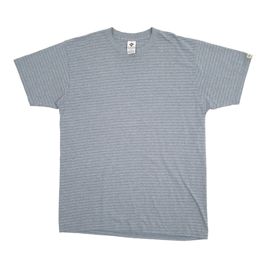 Mens Blue Columbia Sportswear Vintage 90s 00s Short Sleeve T Shirt